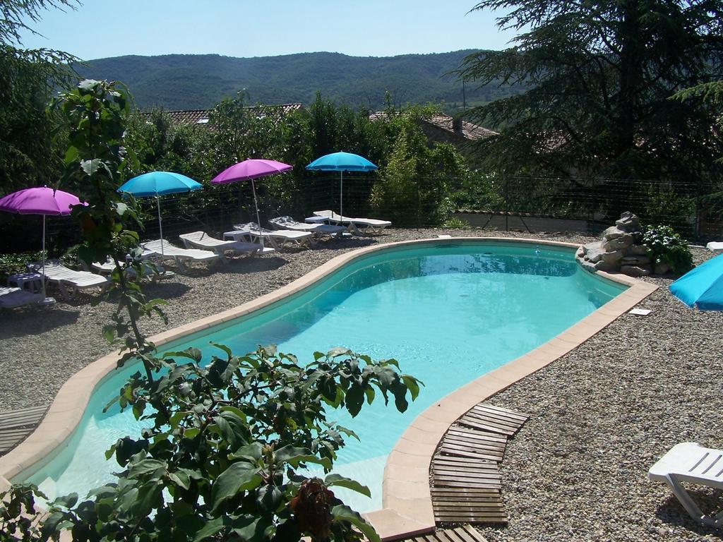 Chambres D'Hotes Les Clapas Chauzon Ngoại thất bức ảnh